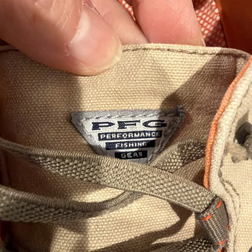 Columbia Mens Bahama Vent‎ PFG BI2658-267 Beige Casual Shoes Sneakers Size 10 W